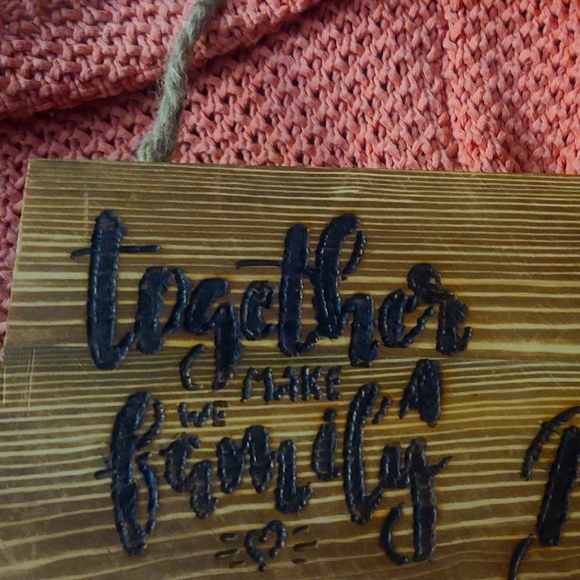 Rustic Plank Sign - Picture 2 of 3